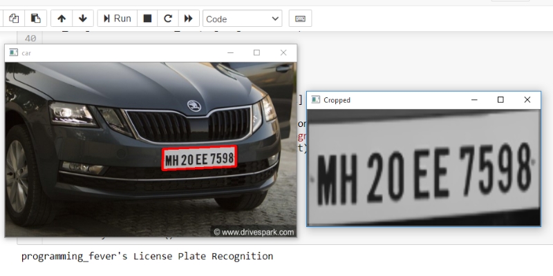 computer vision for license plate recognition