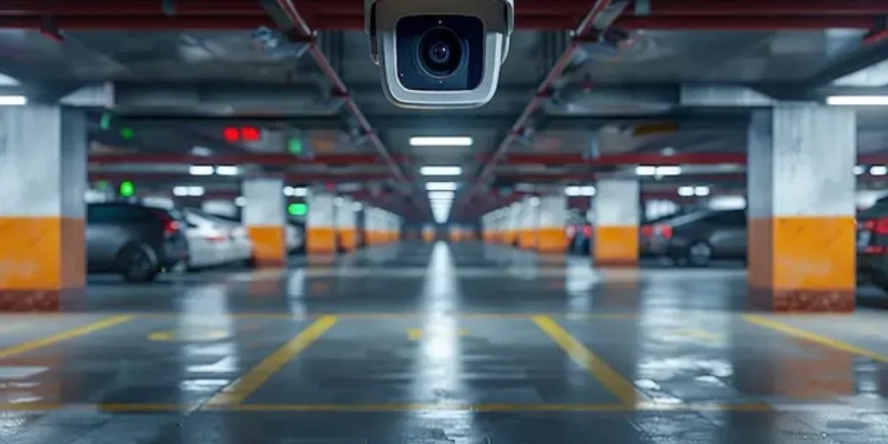 smart cctv for parking lots
