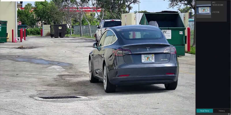 smart cctv for parking lots