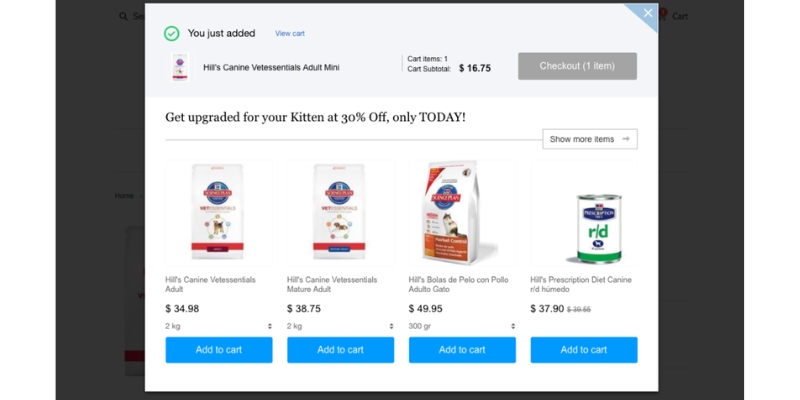 personalized product recommendations